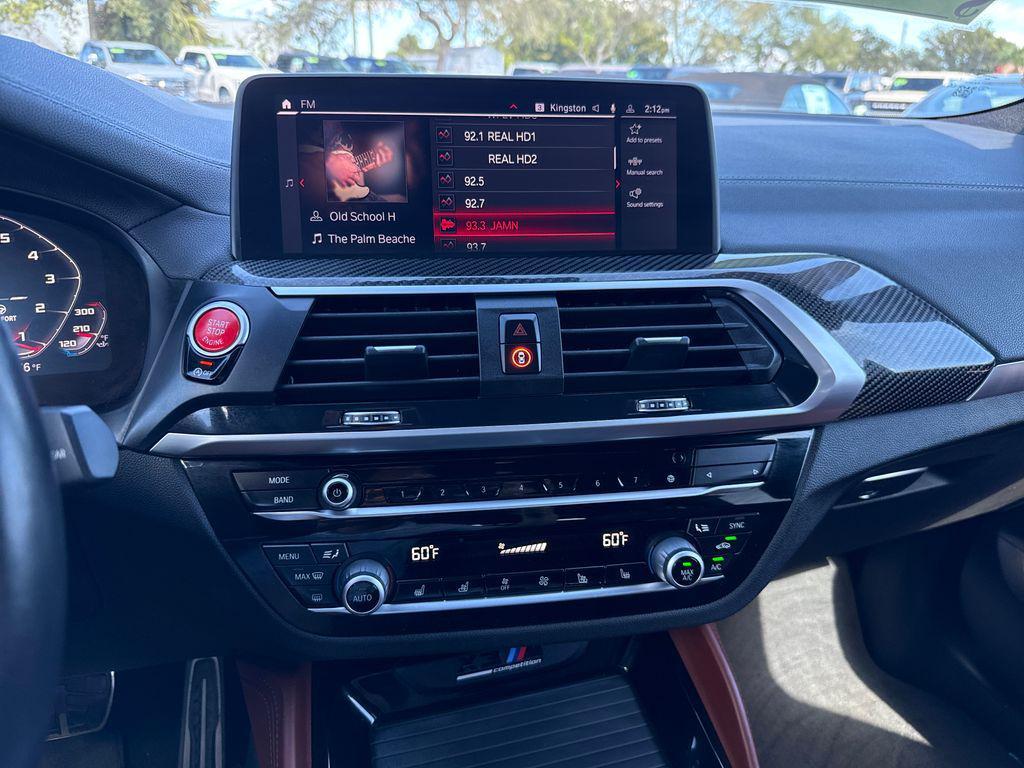 used 2021 BMW X3 M car, priced at $49,900