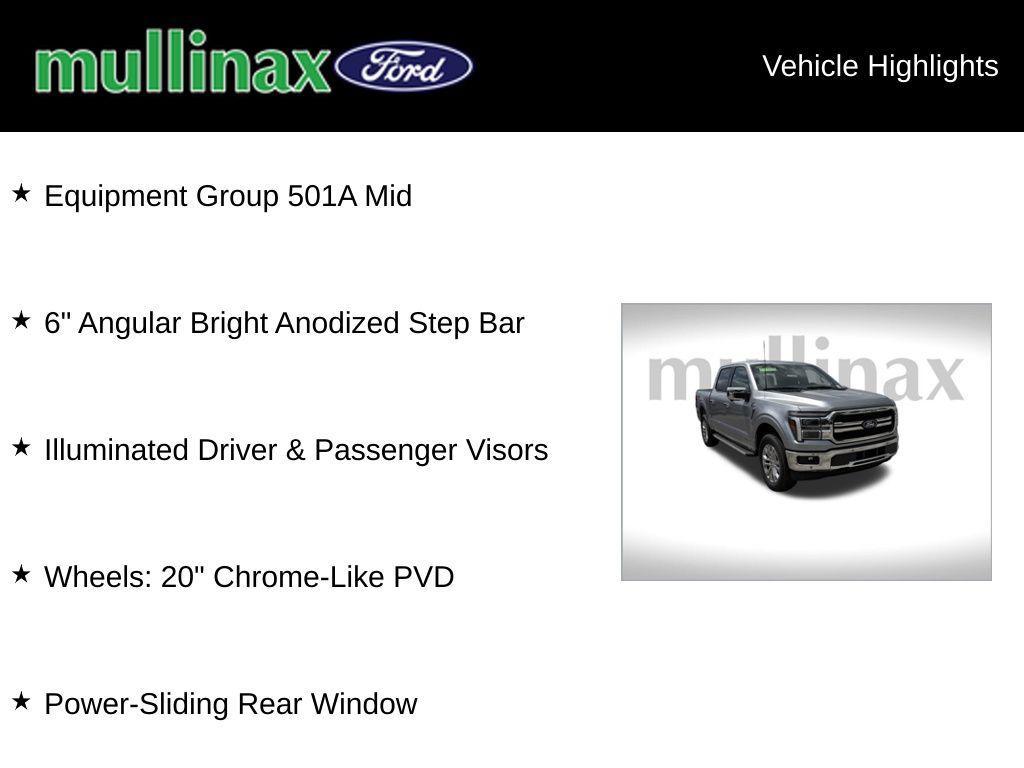 new 2025 Ford F-150 car, priced at $63,484