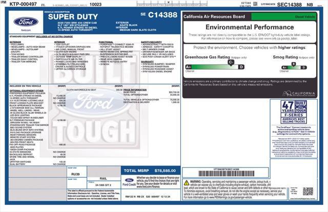 new 2025 Ford F-250 car, priced at $73,298