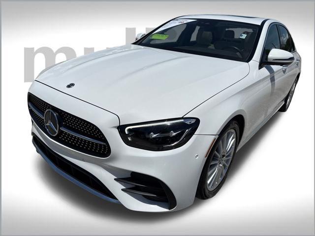 used 2021 Mercedes-Benz E-Class car, priced at $34,900
