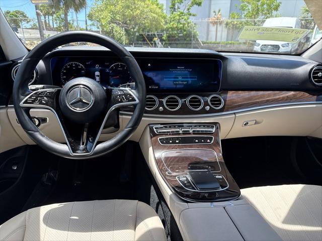 used 2021 Mercedes-Benz E-Class car, priced at $34,900