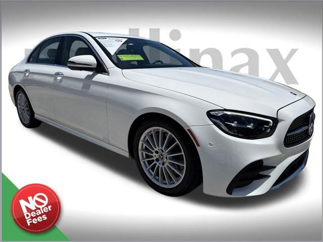 used 2021 Mercedes-Benz E-Class car, priced at $34,900