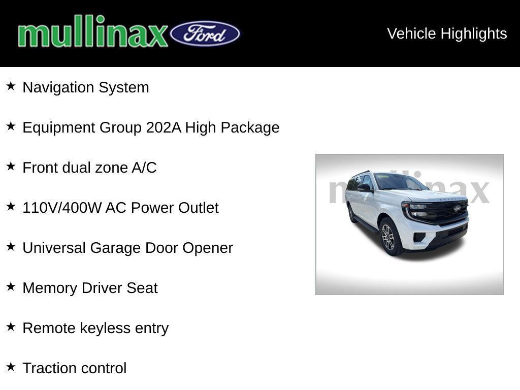 new 2025 Ford Expedition Max car, priced at $70,531