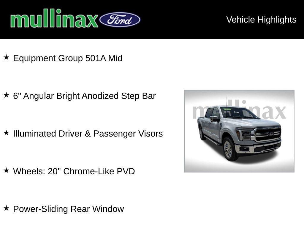 new 2025 Ford F-150 car, priced at $63,484