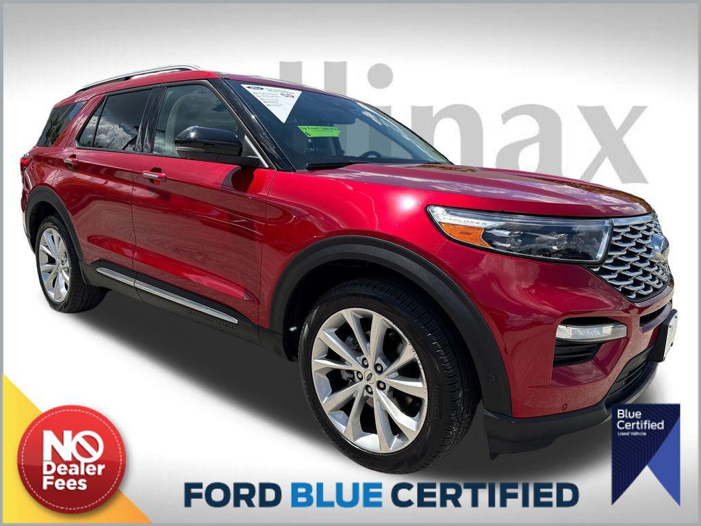 used 2022 Ford Explorer car, priced at $23,900