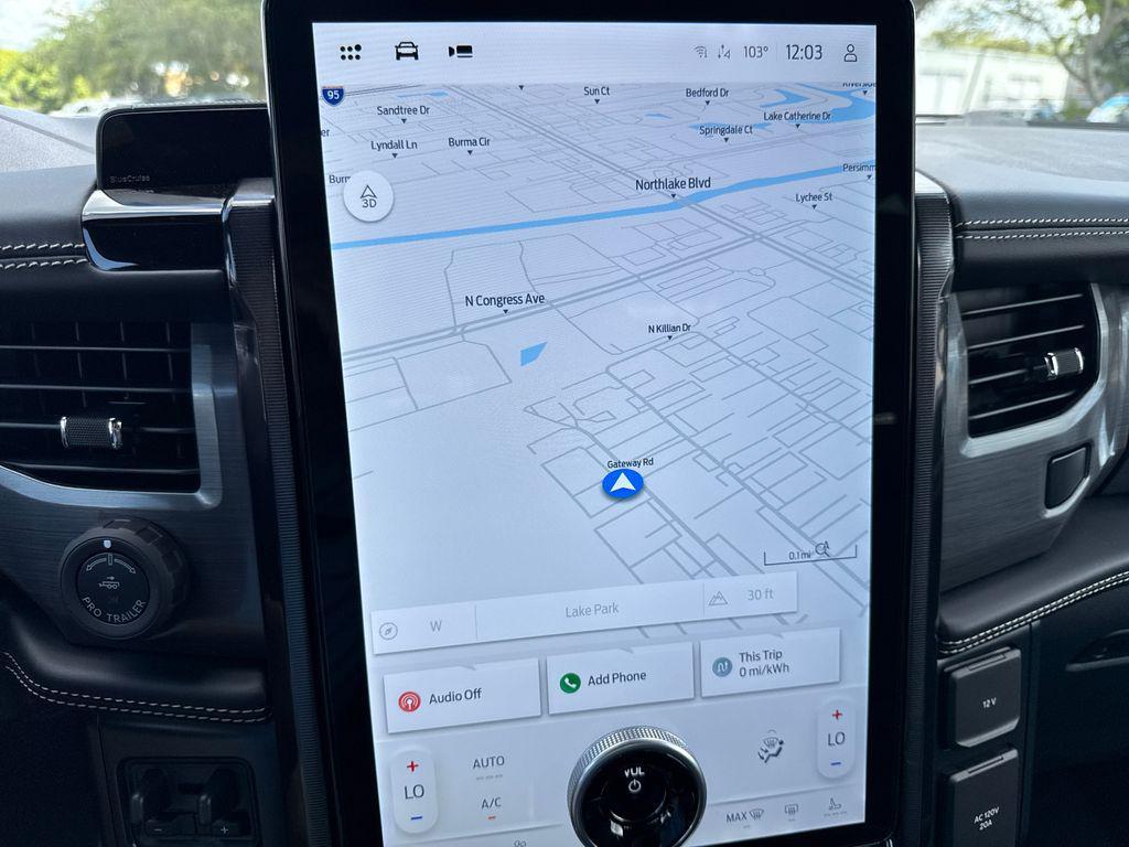 new 2025 Ford F-150 Lightning car, priced at $83,578