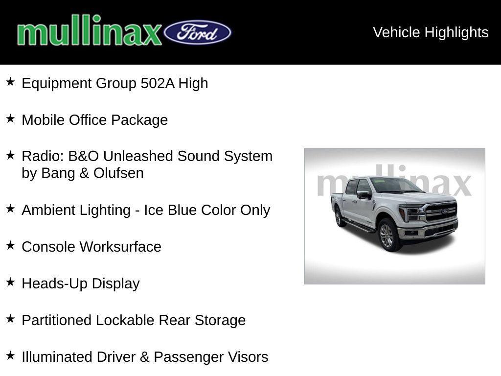 new 2025 Ford F-150 car, priced at $66,487