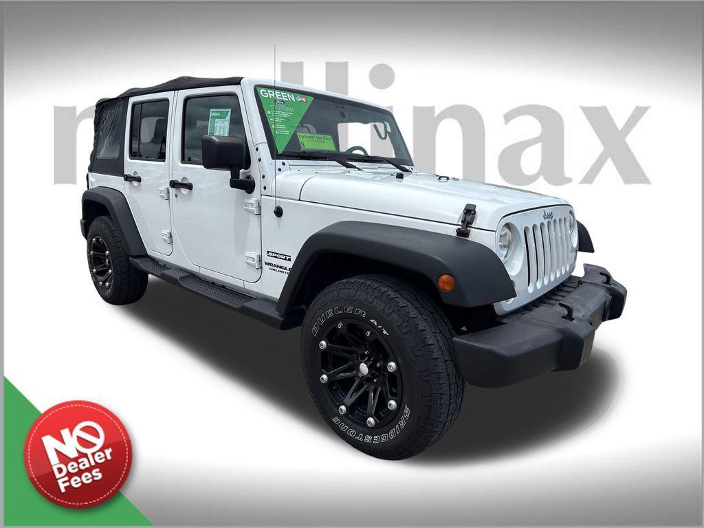 used 2015 Jeep Wrangler Unlimited car, priced at $14,901