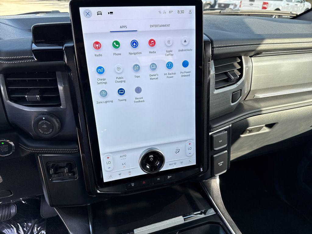 new 2025 Ford F-150 Lightning car, priced at $82,476