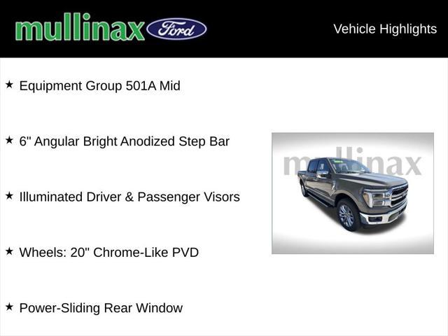 new 2025 Ford F-150 car, priced at $62,389
