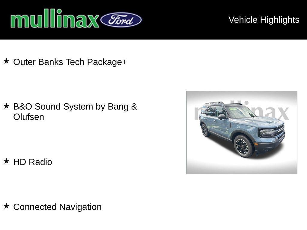 new 2025 Ford Bronco Sport car, priced at $39,582