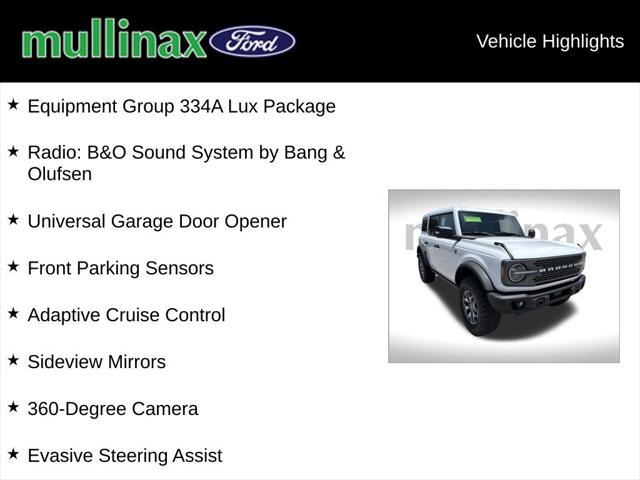 new 2025 Ford Bronco car, priced at $62,056