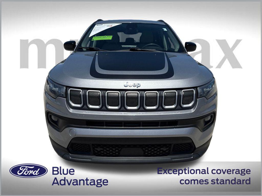 used 2022 Jeep Compass car, priced at $17,900