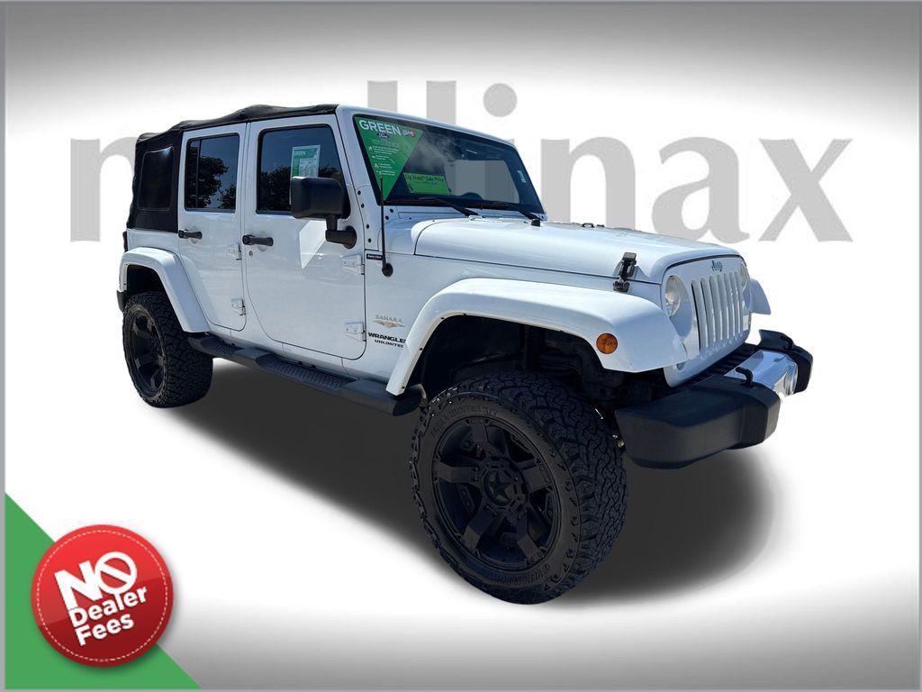 used 2014 Jeep Wrangler Unlimited car, priced at $19,900