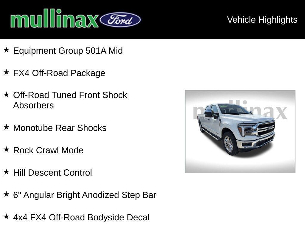 new 2025 Ford F-150 car, priced at $71,124