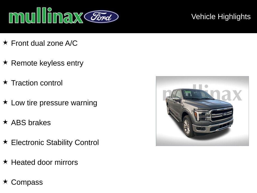 new 2025 Ford F-150 car, priced at $67,180