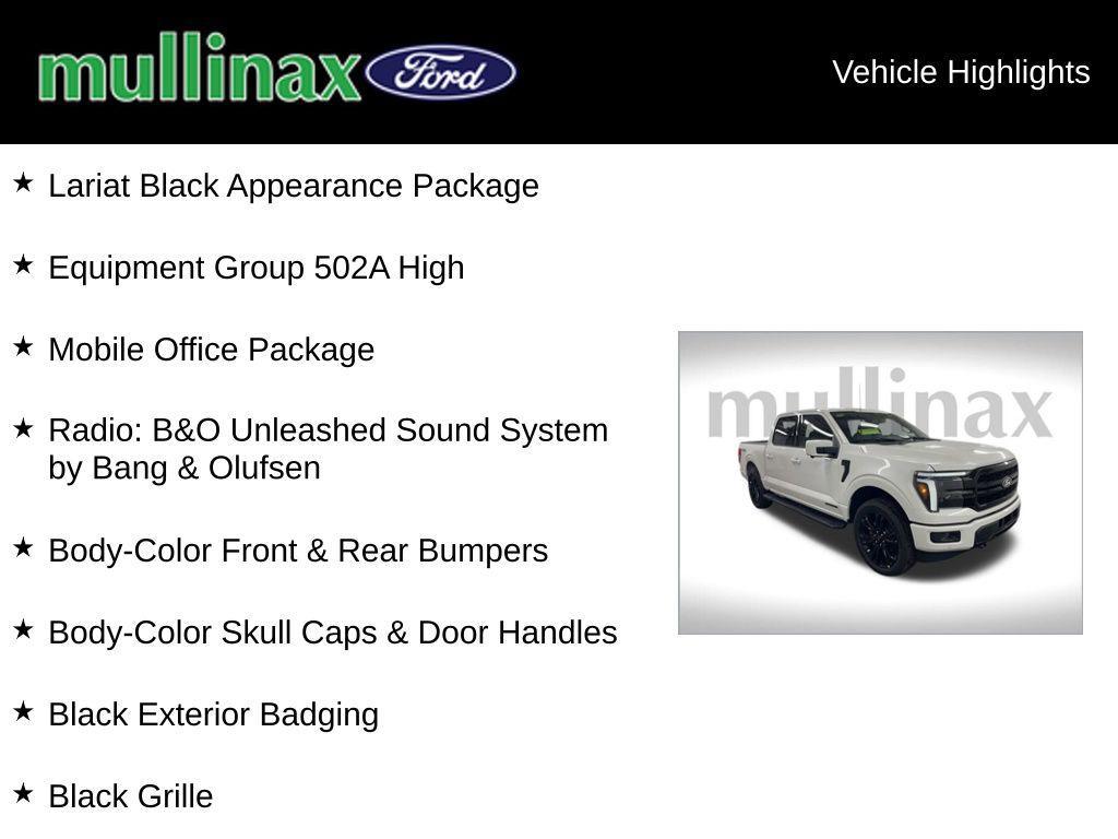new 2025 Ford F-150 car, priced at $71,596