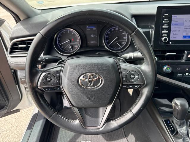 used 2021 Toyota Camry car, priced at $17,900