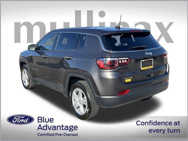 used 2023 Jeep Compass car, priced at $21,900