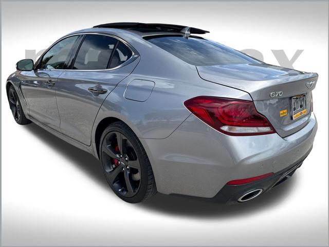 used 2021 Genesis G70 car, priced at $26,900