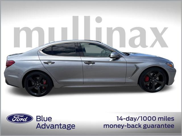 used 2021 Genesis G70 car, priced at $26,900