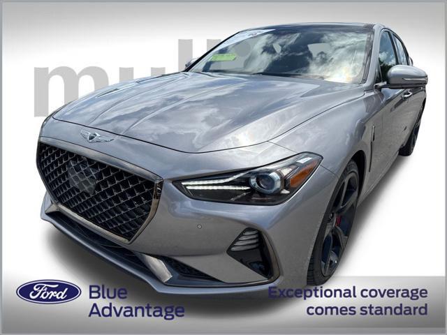 used 2021 Genesis G70 car, priced at $26,900
