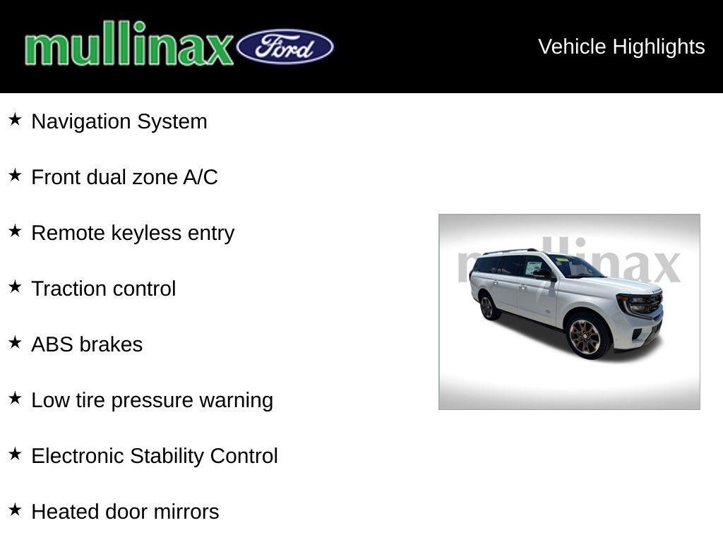 new 2025 Ford Expedition Max car, priced at $87,467