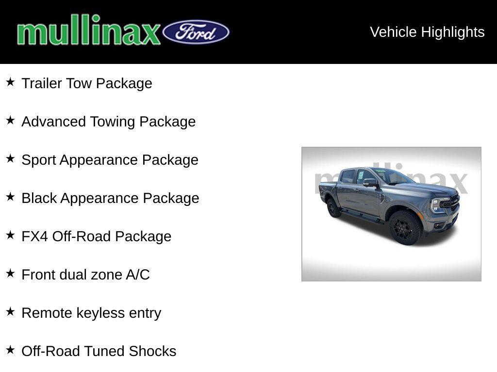 new 2025 Ford Ranger car, priced at $49,950