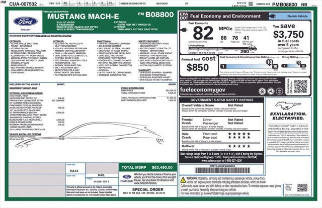 used 2023 Ford Mustang Mach-E car, priced at $41,900