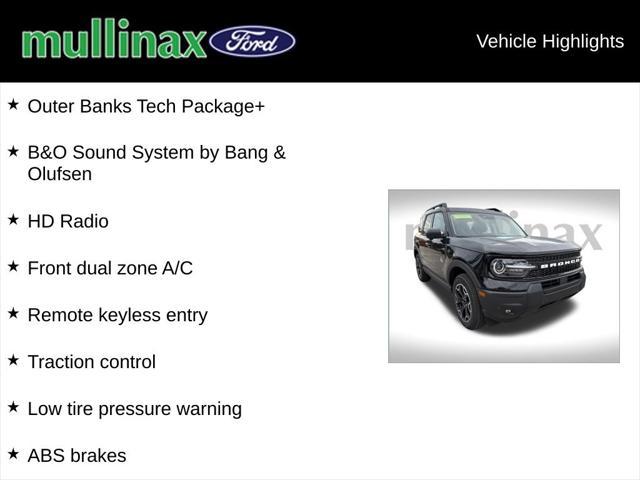 new 2025 Ford Bronco Sport car, priced at $40,082