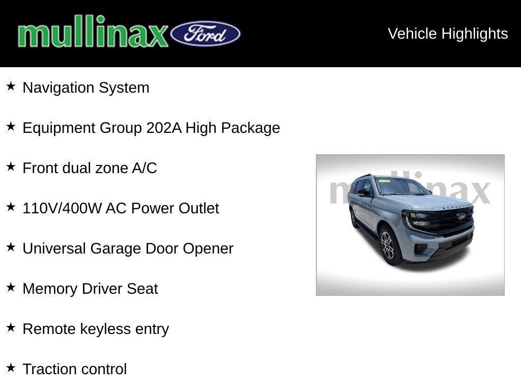 new 2025 Ford Expedition car, priced at $67,632
