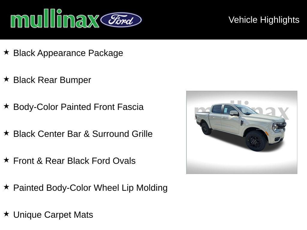 new 2025 Ford Ranger car, priced at $44,088