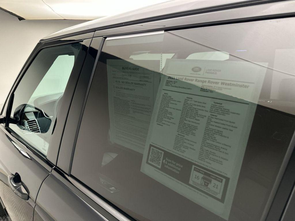 used 2021 Land Rover Range Rover car, priced at $40,000