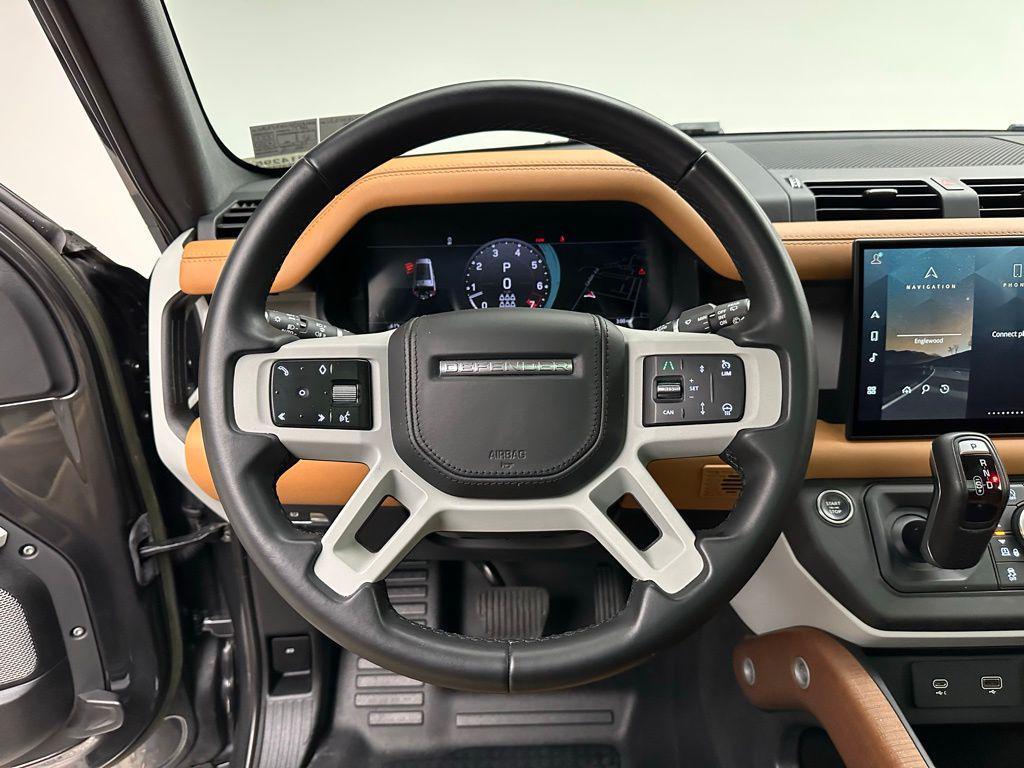 used 2023 Land Rover Defender car, priced at $63,000