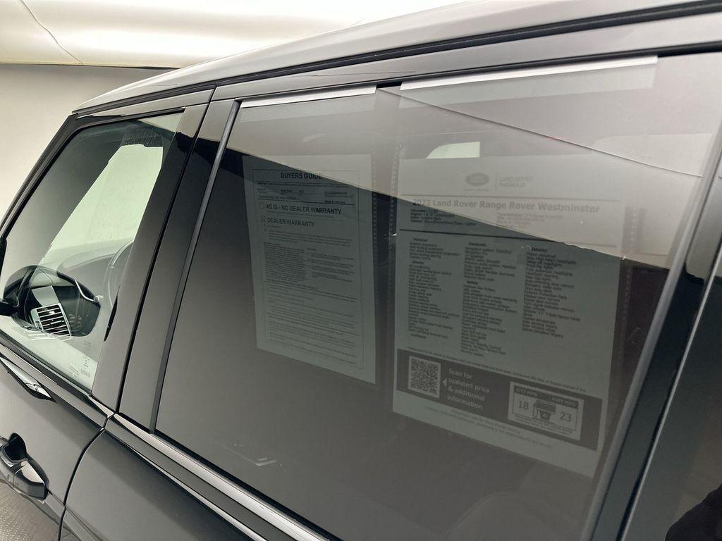 used 2022 Land Rover Range Rover car, priced at $52,000