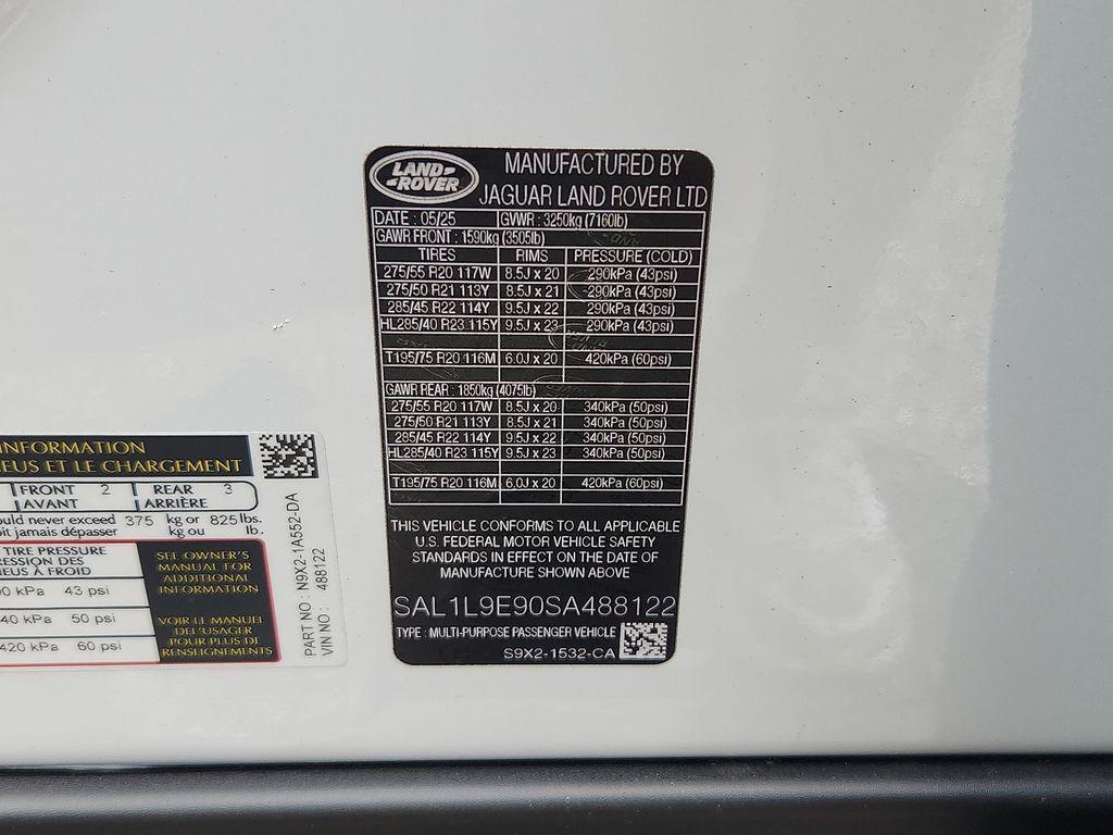 new 2025 Land Rover Range Rover Sport car, priced at $122,445