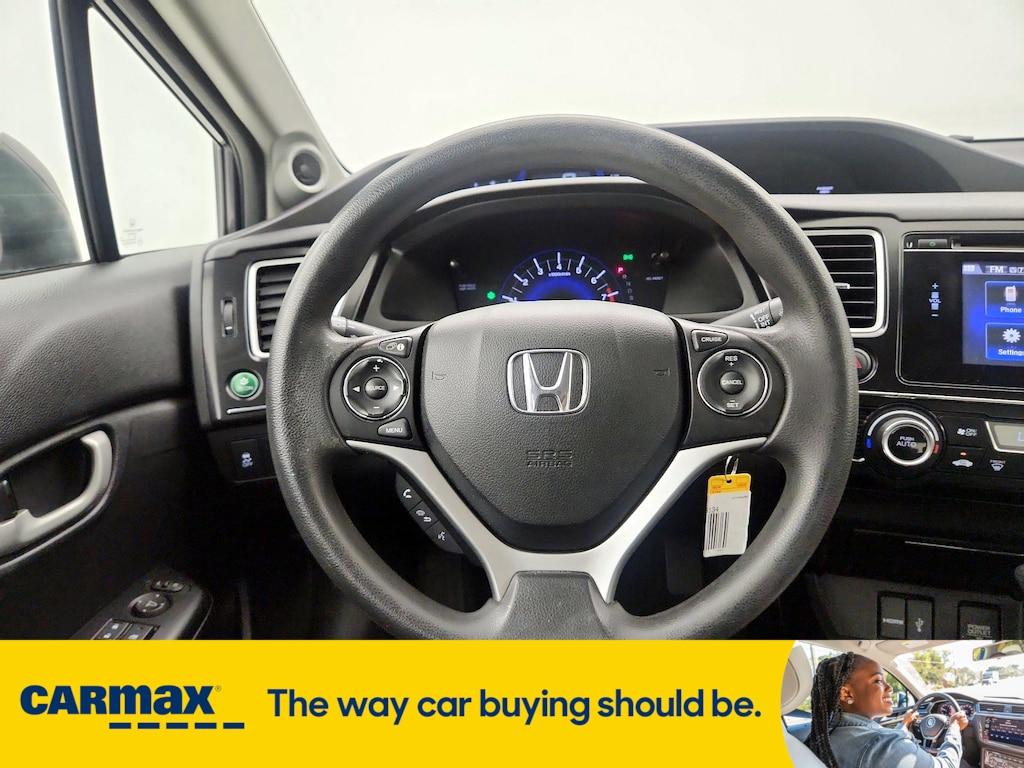 used 2015 Honda Civic car, priced at $15,998