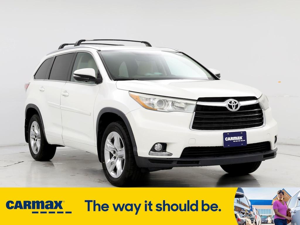 used 2015 Toyota Highlander car, priced at $19,998