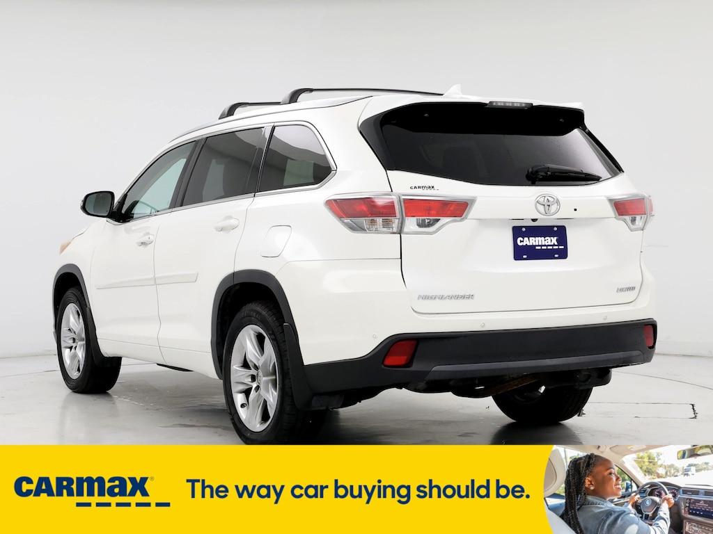 used 2015 Toyota Highlander car, priced at $19,998