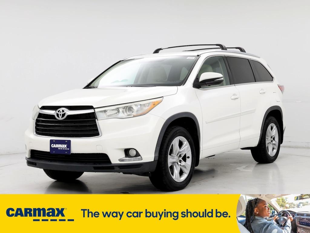 used 2015 Toyota Highlander car, priced at $19,998