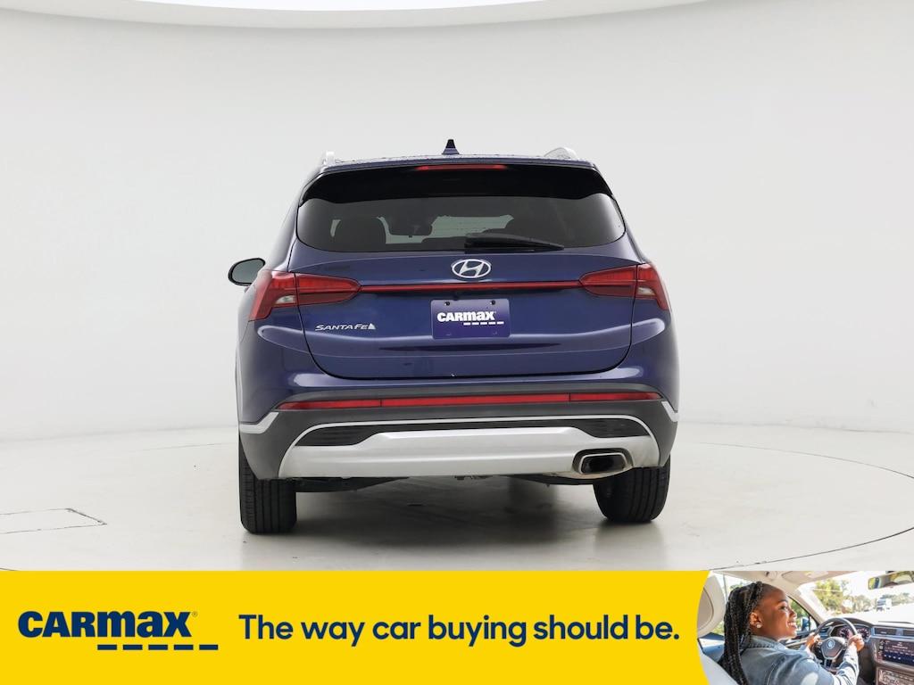 used 2021 Hyundai Santa Fe car, priced at $20,998