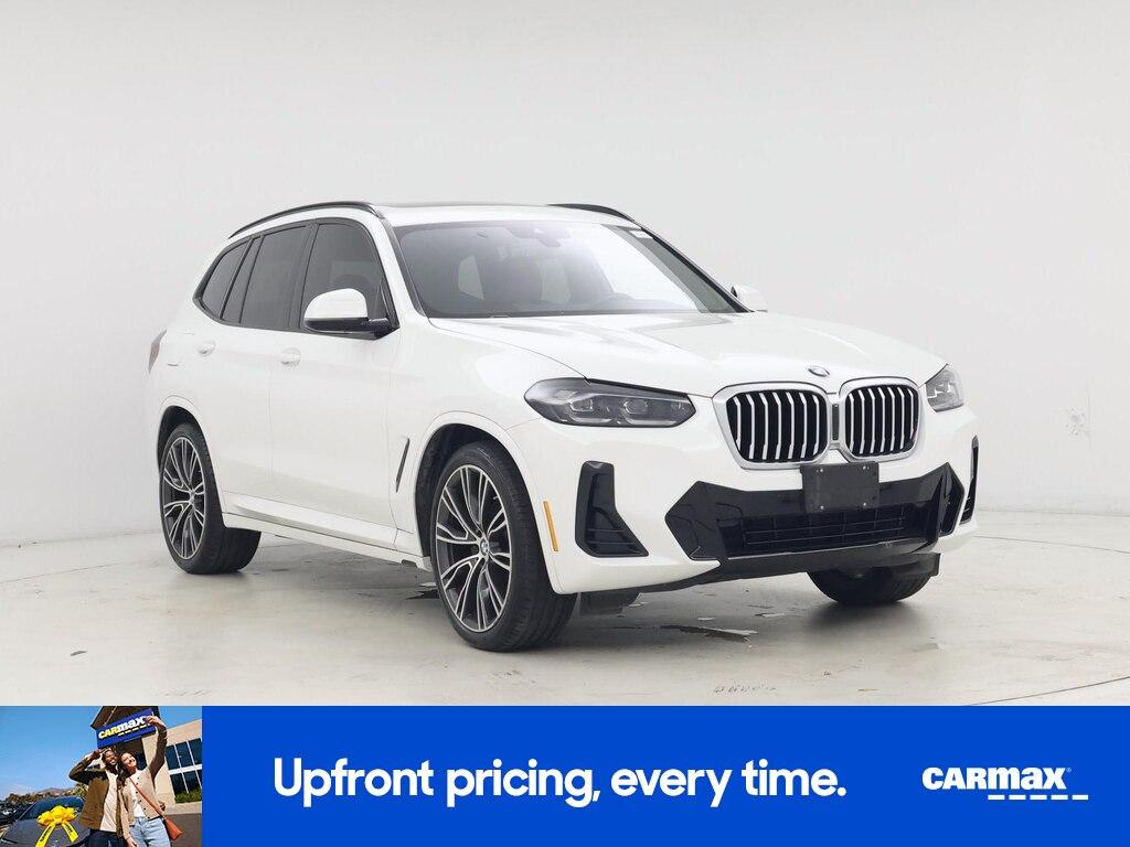 used 2022 BMW X3 car, priced at $31,998