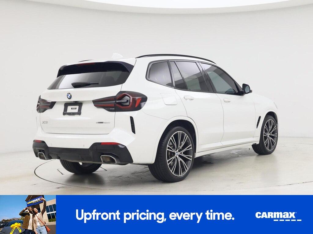 used 2022 BMW X3 car, priced at $31,998