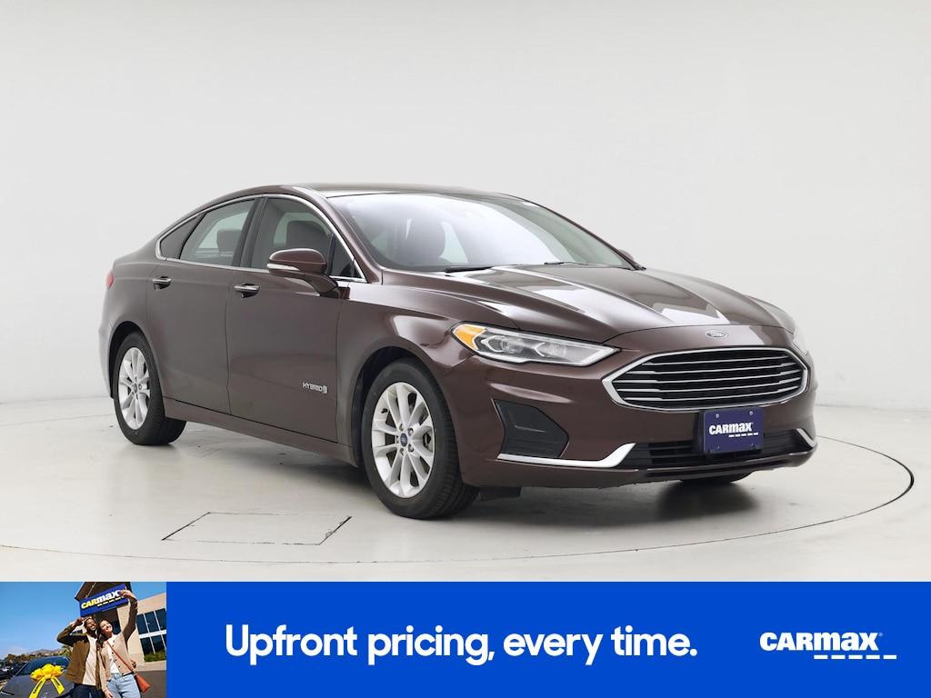 used 2019 Ford Fusion Hybrid car, priced at $14,998