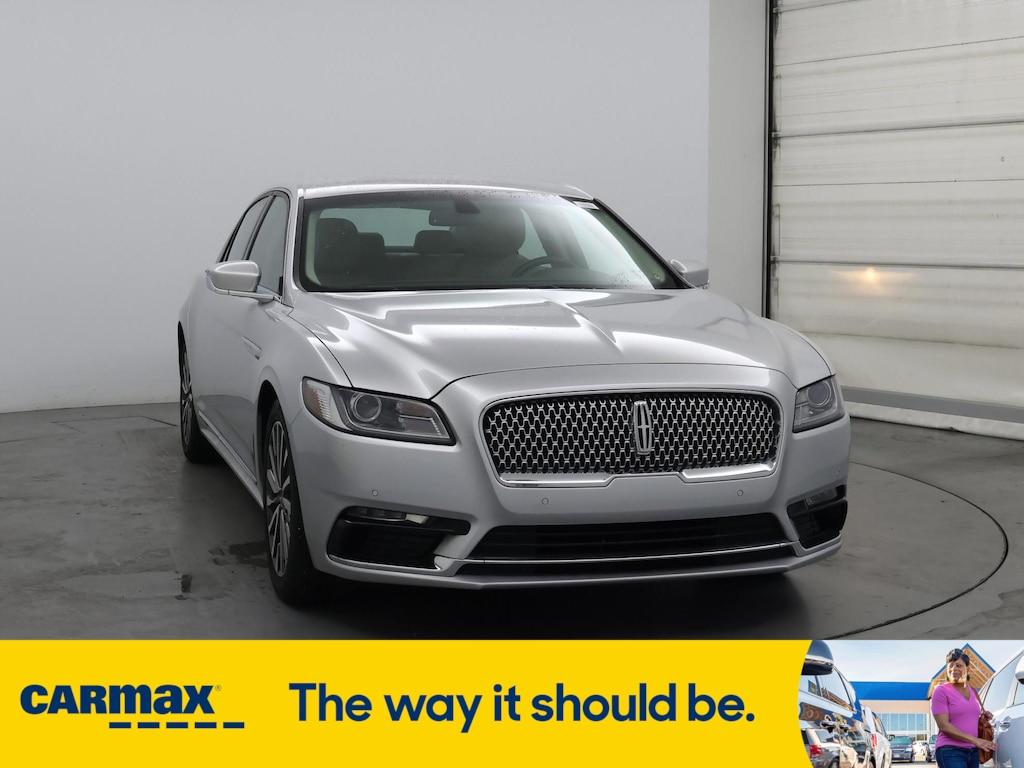 used 2017 Lincoln Continental car, priced at $21,998