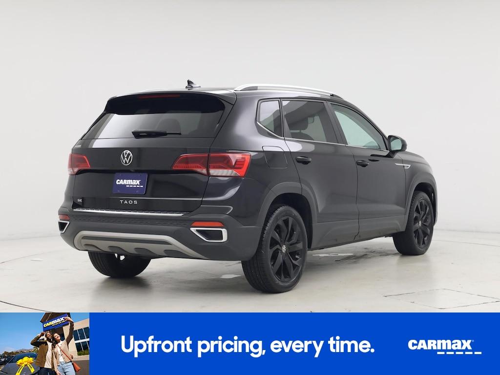 used 2023 Volkswagen Taos car, priced at $21,998