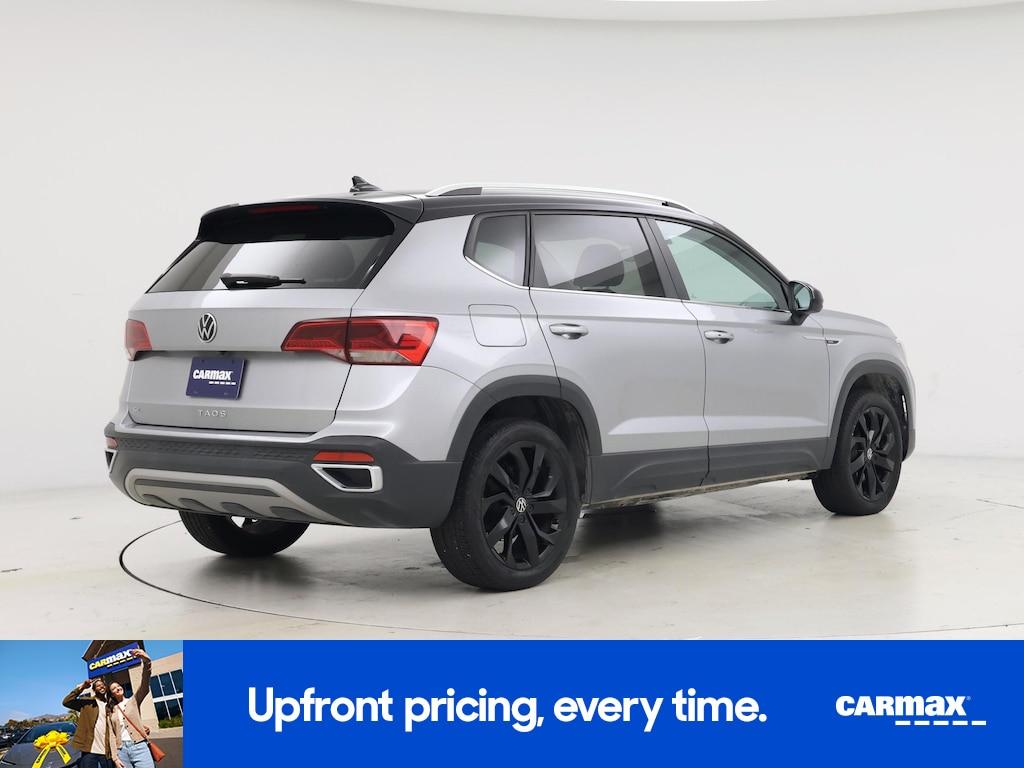 used 2023 Volkswagen Taos car, priced at $21,998