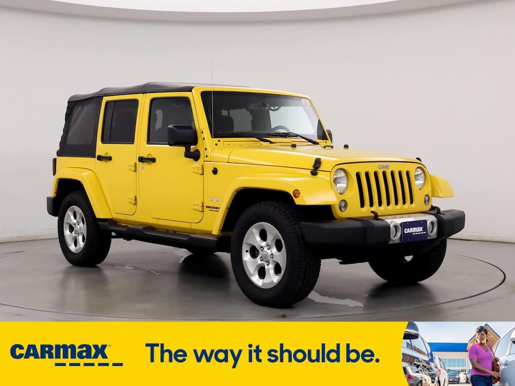 used 2015 Jeep Wrangler car, priced at $18,998