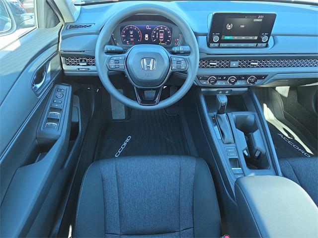 new 2025 Honda Accord car, priced at $30,758