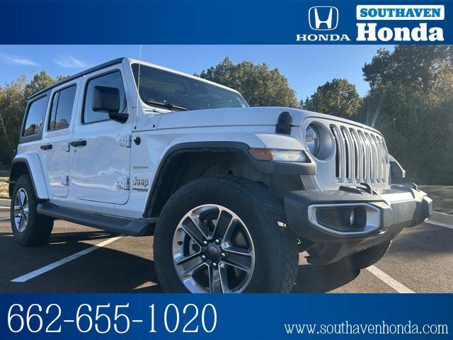 used 2020 Jeep Wrangler Unlimited car, priced at $27,445